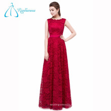 A-Linie Spitze China-kundenspezifisches langes Abend-Kleid